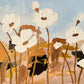 "Ethereal Flower™ – Floral Art in White and Gold"
