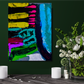 "Chromatic Rhythm" – Abstract Painting in Vibrant Tones